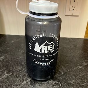 Nalgene water bottle.